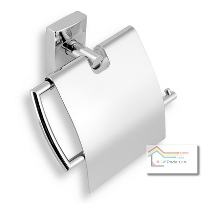 Držiak toaletného papiera s krytom METALIA 12 chróm