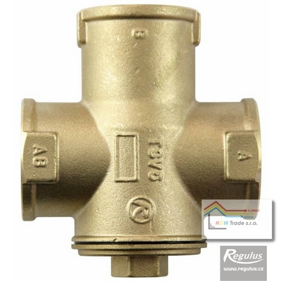 Vent.termost.5/4" TSV5,DN32,65°/reg.tepl.spiat./pre ATMOS,bez vyvaž.by-passu