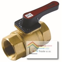 HERZ 2-cest.regulačný guľ. ventil s ovl. pákou DN25