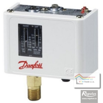 Tlak.spínač KPI35 nastav.-0,2 - 8bar,dif.0,4 - 1,5bar,G1/4"M