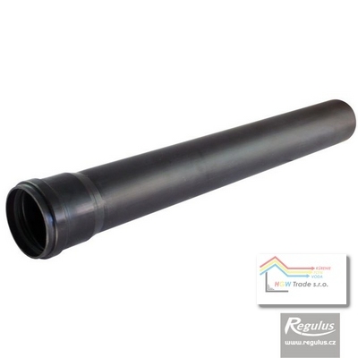 PP predlženie D60, L=500,čierne,anti UV