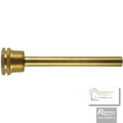 Jimka 1/2",7x9-100mm pre 1 snímač,mosadz