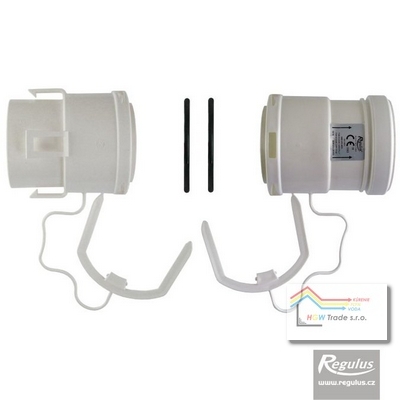 PP Sada zakončení pre flexi rúry D60 (1ks hrdlo a 1ks rúra)