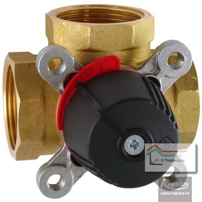 Zmiešavací MS 3-cestný ventil F 5/4" PN10,110°,Kvs16m3/h