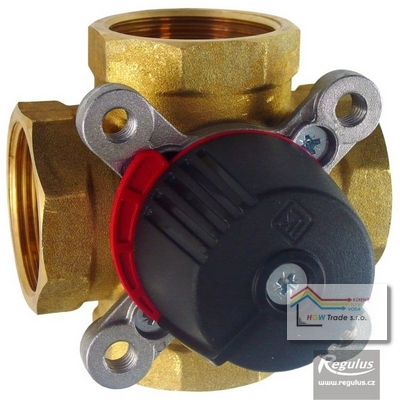 Zmiešavací MS 4-cestný ventil F 5/4" PN10,110°,Kvs16m3/h