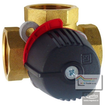 Zmiešavací MS 3-cestný ventil F1" PN10,110°,Kvs10m3/h