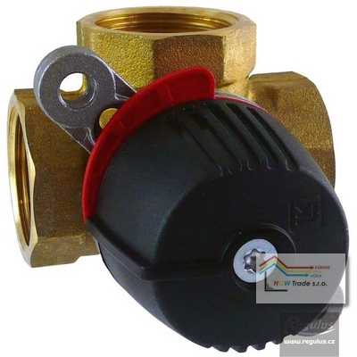 Zmiešavací MS 3-cestný ventil F1" PN10,110°,Kvs6,3m3/h(14010)