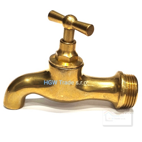 Výtok vret.záhradný 3/4"mosadz.,s perlátorom(06500-3/4)