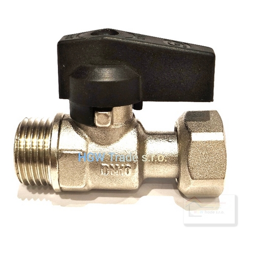 Guľový ventil s otočnou maticou MF 1/2"x1/2",mosadz-17051