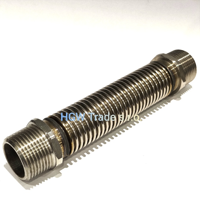 Komp.záv.MM 1",nerez,max 1,5 bar, 375°C