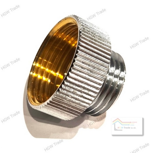 Adaptér-redukcia 3/4Fx1/2M chróm+gum.tesn.