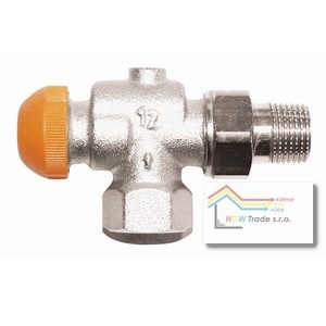 HERZ TS-98-V 1/2"ventil špeciál,rohový term. odčítateľné prednastav.