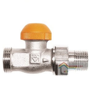 HERZ TS-98-V 1/2"ventil priamy term.G3/4 Eurokonus,odčítateľné prednastav.