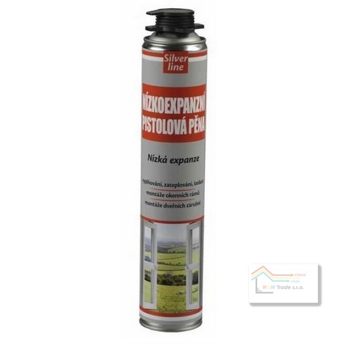 Montážna pena trubičková 750ml SILVER LINE