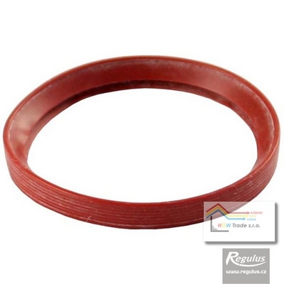 Krúžok tesniaci pr.60 ALU,2 tes.prúžky,červený na ALU rúry