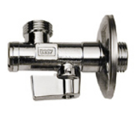 Rohový guľový ventil s filtrom 1/2"-3/8"