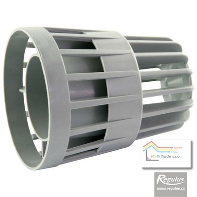 Koncovka D100/60 - sanie/výfuk - kónická