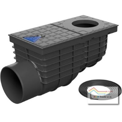 Lapač strešných splavenín bočný D110-BST