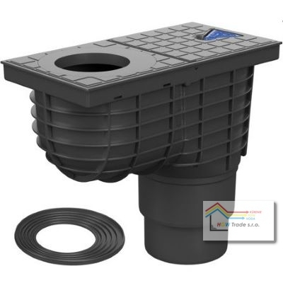 Lapač strešných splavenín spodný D125-ST