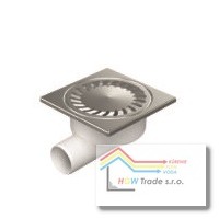 Podlahová vpusť bočná DN50/95 nerez