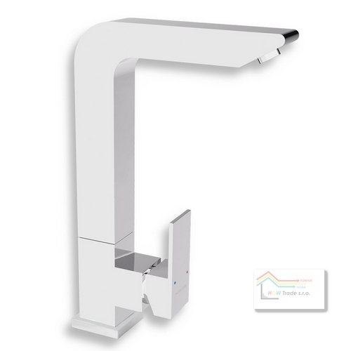 Drezová bateria EDGE chrom(hrubý výtok)