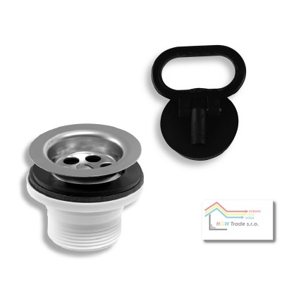 Umývadlový zvršok 5/4" + zátka