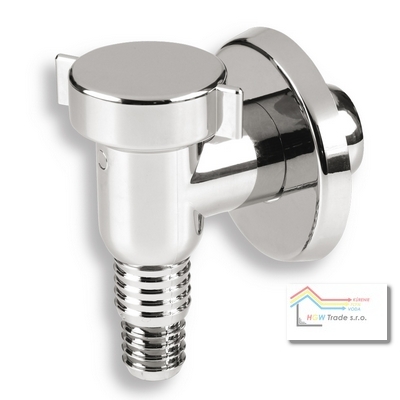 Sifon pračkový vonkajší chróm 32 mm