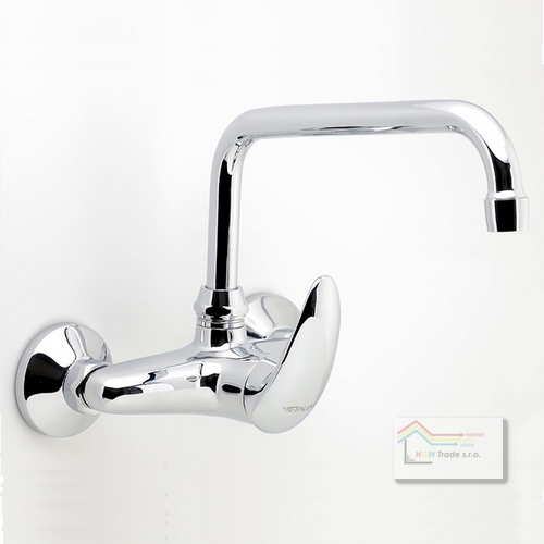 Batéria drezová 150 mm horné "U" rur.rameno Metalia55 chróm