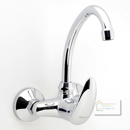 Batéria drezová 100 mm horné rur.rameno Metalia55 chróm