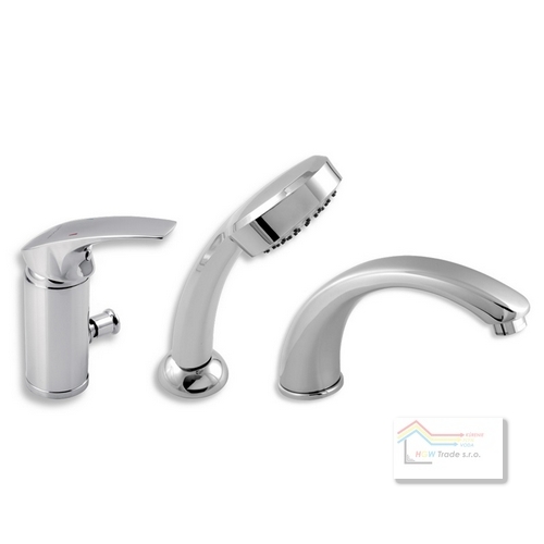 Bateria vaňová stojanková 3-otvorová METALIA 57 chróm
