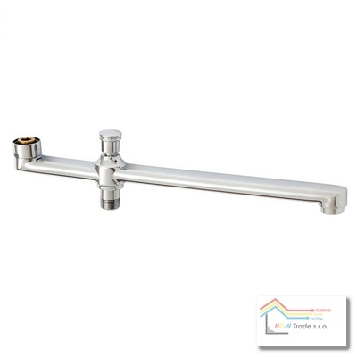 Ramienko výtok. hranaté 300mm s prepínačom sprchy