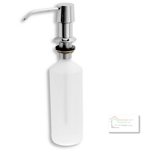 Dávkovač prostriedku na umýv.riadu,500ml chróm
