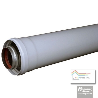 Predĺženie ALU/PLECH D100/60,L1000 nekondenz.