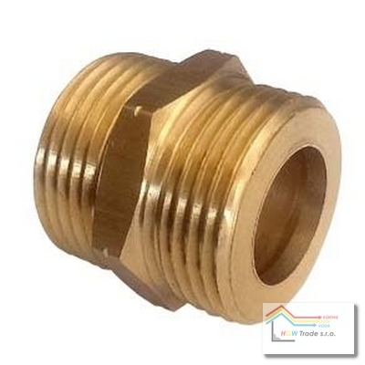 Vsuvka 3/4"mosadz pre nerez.vlnovec