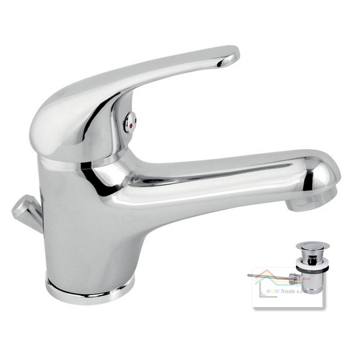 Bateria umývadlová s kovovou výpus.TITANIA IRIS chróm