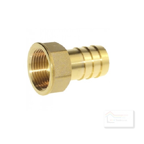 Koncovka had.F 1/2"chrom/mosadz tenká pr.10