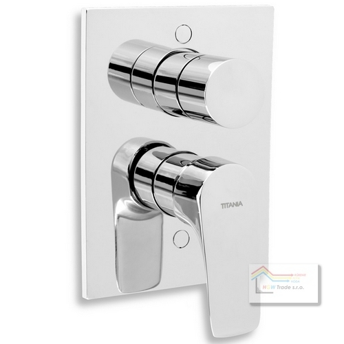 Batéria vaňová podomietková TITANIA NICE s prep.na sprchu