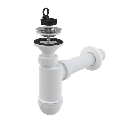 Sifon umývadlový pr.40 s nerez.mriežkou