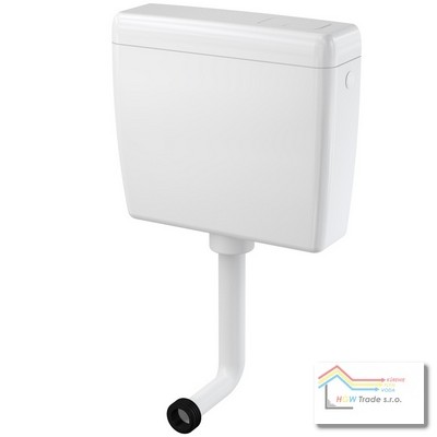 WC nádržka UNI DUAL 3/6 vysoko+stred.pol.