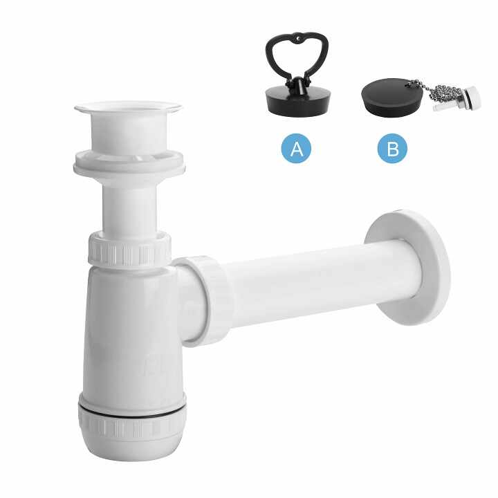 Sifon umyvadlový plastový 5/4-40 /zátka/