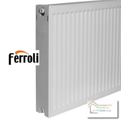 Rad.oceľ. 33K 600x800 FERROLI K