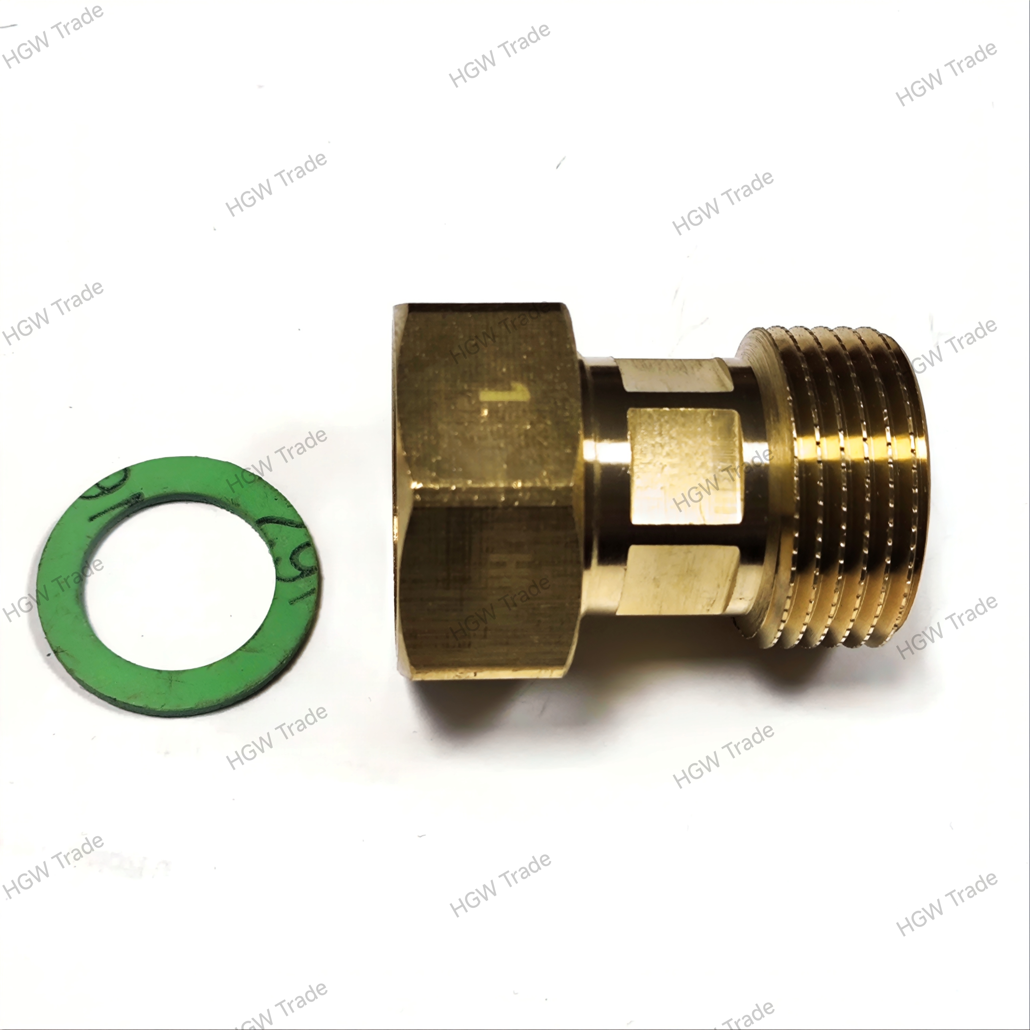 Šróbenie k ventilu(prevlečná mat./vonk.závit)MF1"s tesnením