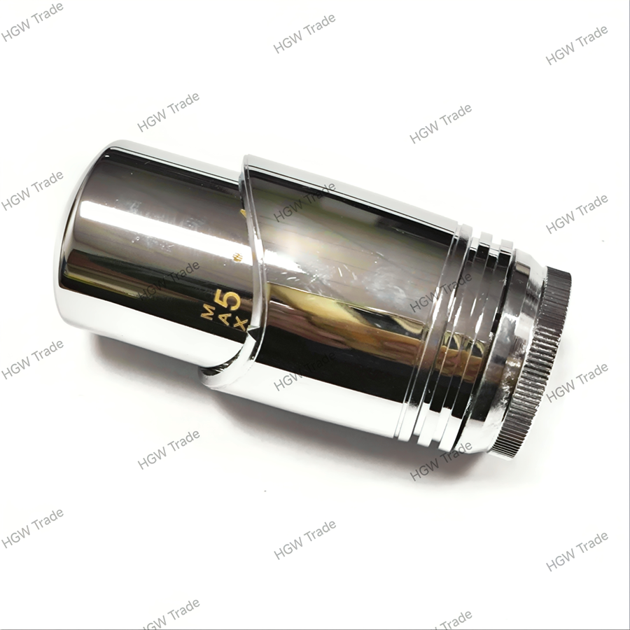 Hlavica termost.dizajn M30 chróm