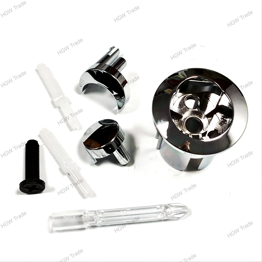 Dvojtlačítko s puzdrom krátke DUAL-FLUSH pre WC Lyra,Zeta a Deep