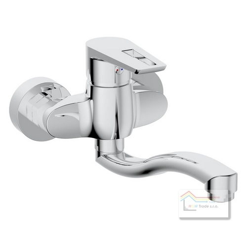 Bateria stenova 100mm prevýšený vytok NEW KLASIK