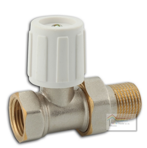 Radiátorový ventil priamý 1/2"