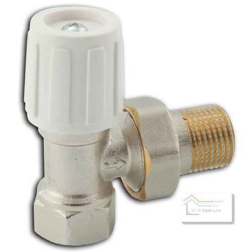 Radiátorový ventil rohový 1/2"