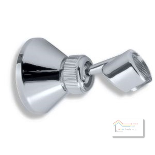 Držiak sprchy kĺbový plastový chróm