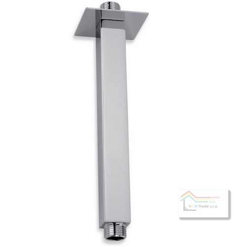 Rameno pevnej sprchy zo stropu 200mm chróm