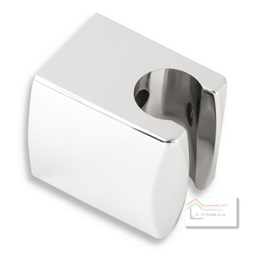 Držiak sprchy hranatý pevný chróm